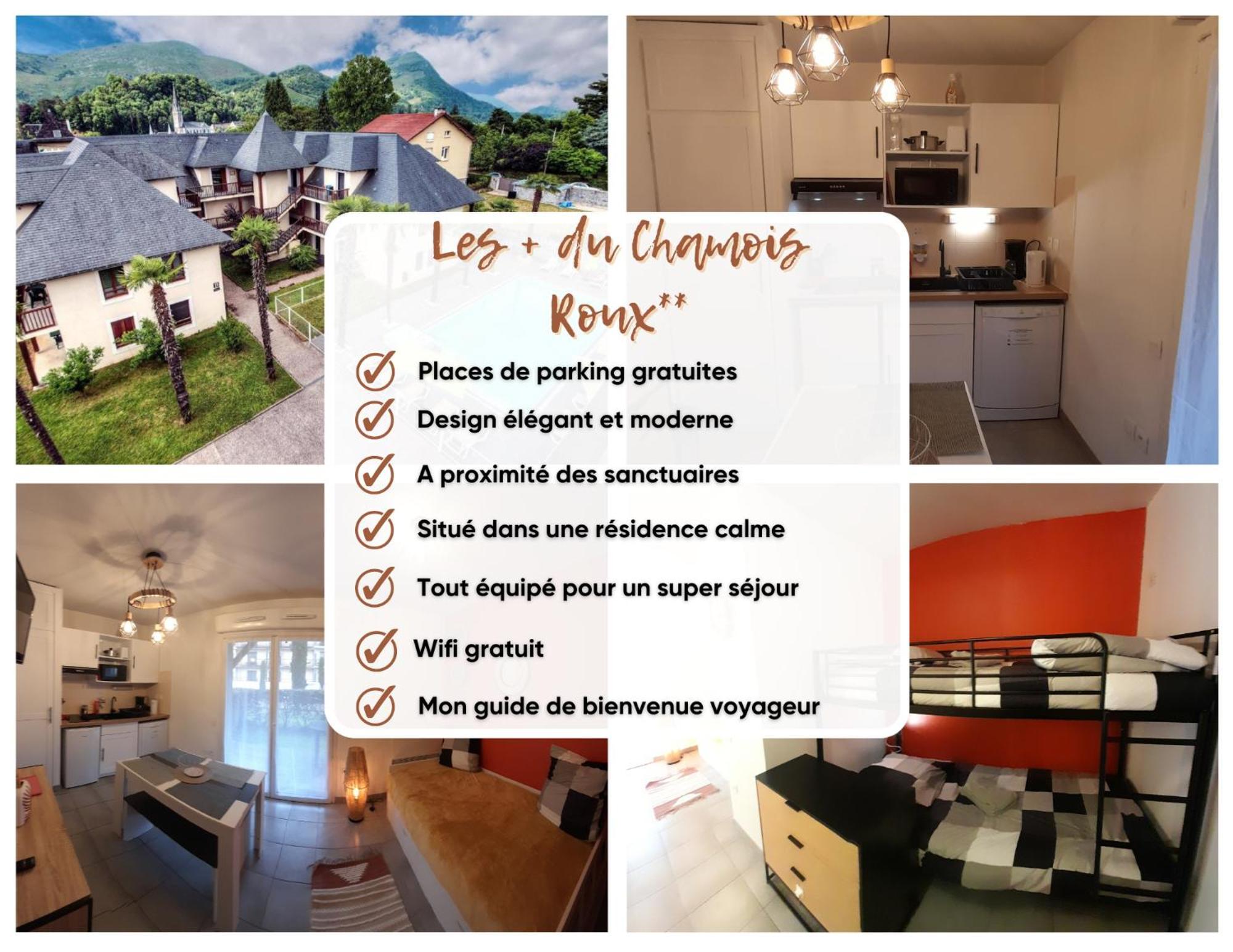 Appartement Du Chamois Roux, Dans Residence De Tourisme 3 Etoiles Lourdes Exterior photo